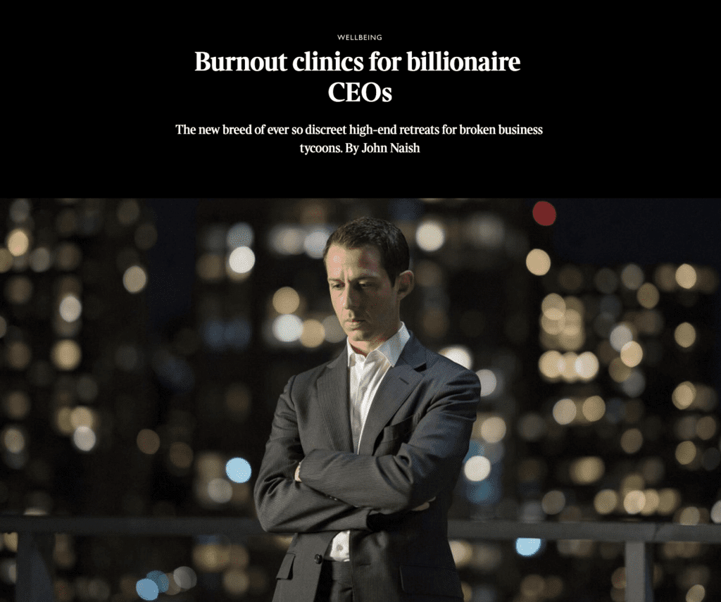Billionaire Burnout Clinics